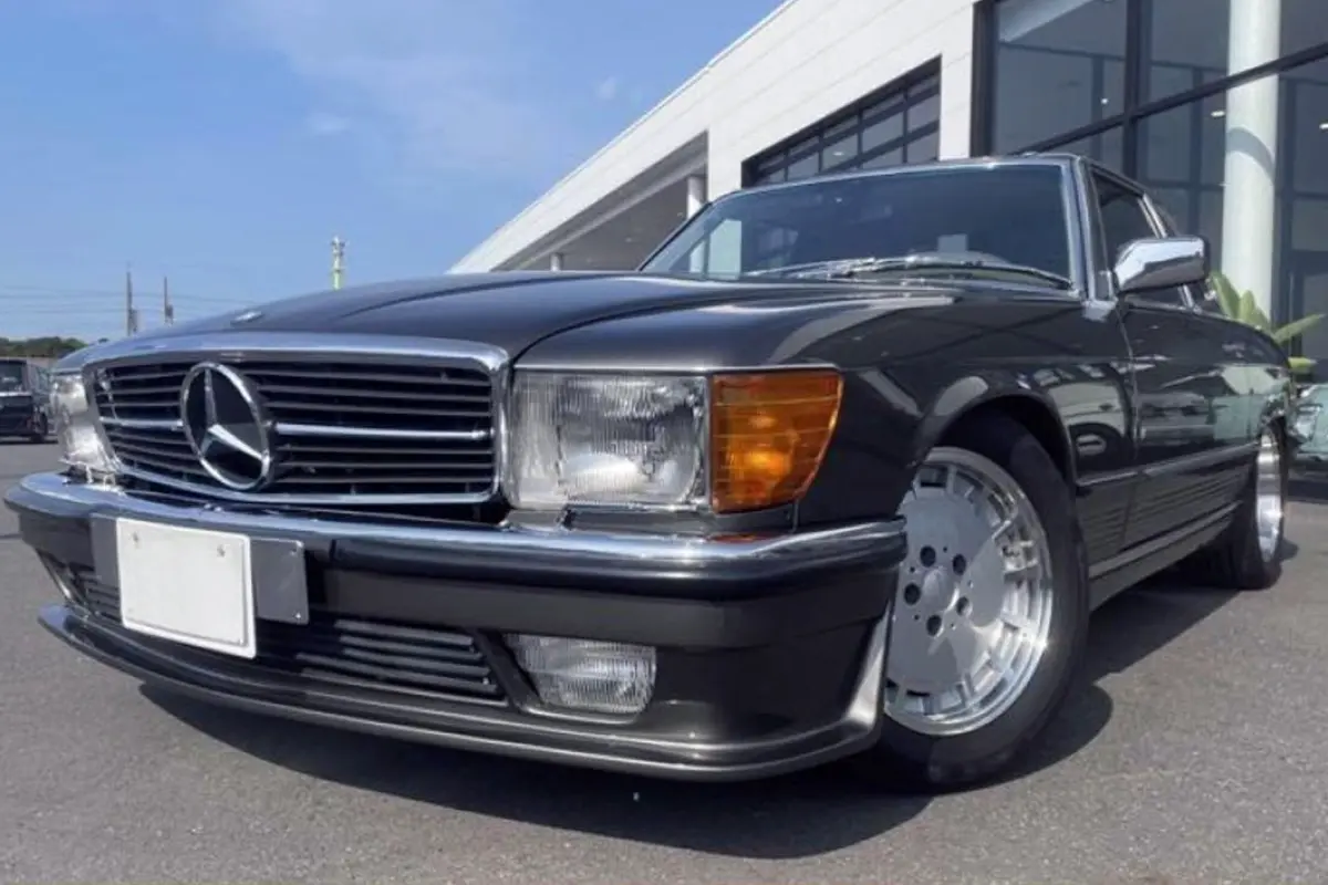 Mercedes z Japonii do importu do Polski